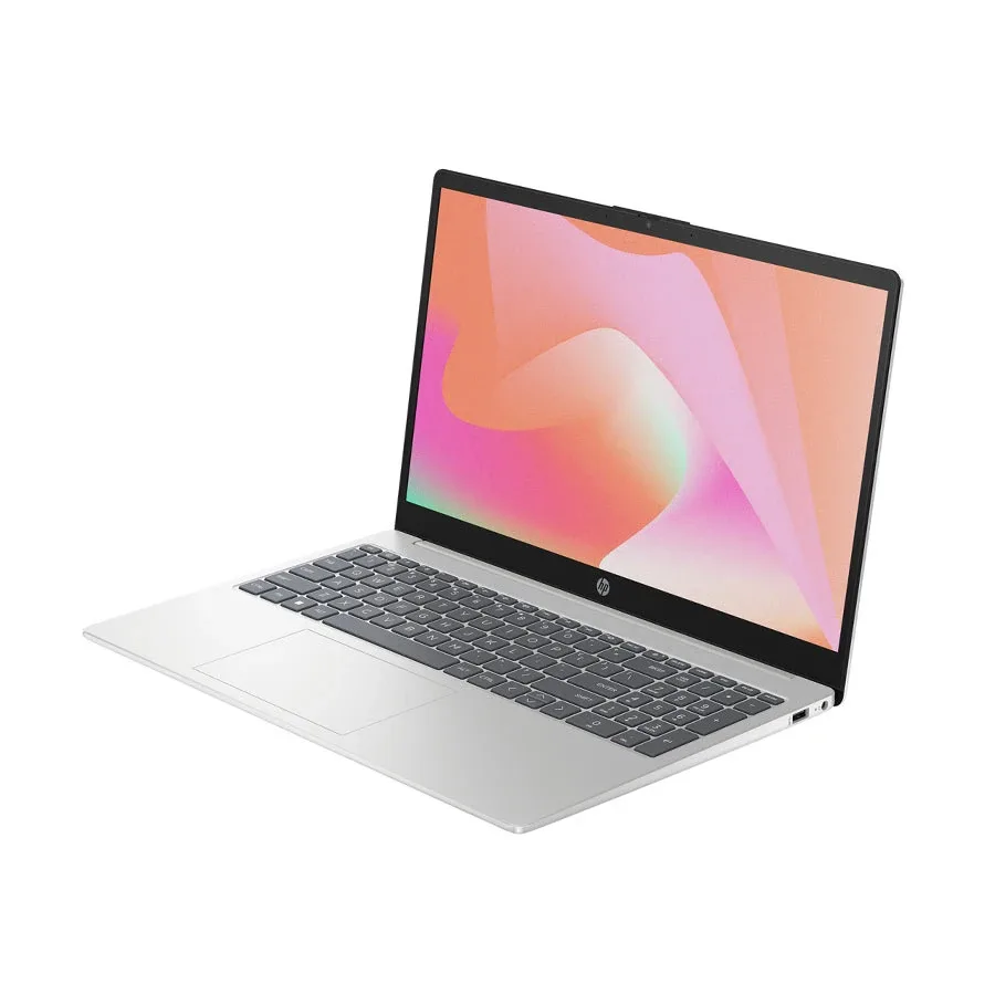 HP 15-fd0892TU Series 1 Intel Core 5 120U 8GB RAM 512GB SSD 15.6 Inch FHD Display Silver Laptop