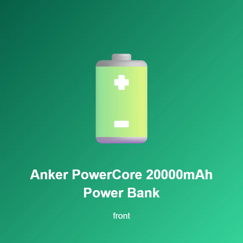 Anker PowerCore 20000mAh Power Bank