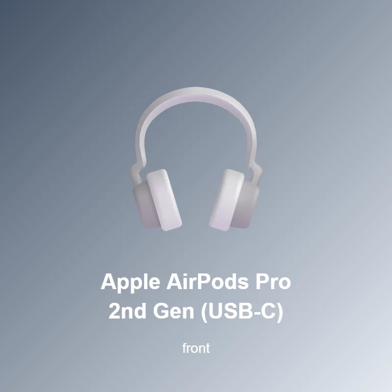 Apple AirPods Pro 2nd Gen (USB-C)