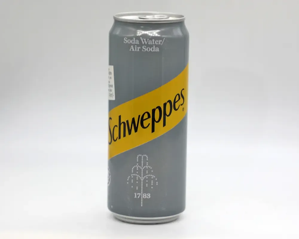 Schweppes Soda Water 330(±)10ml (Can)